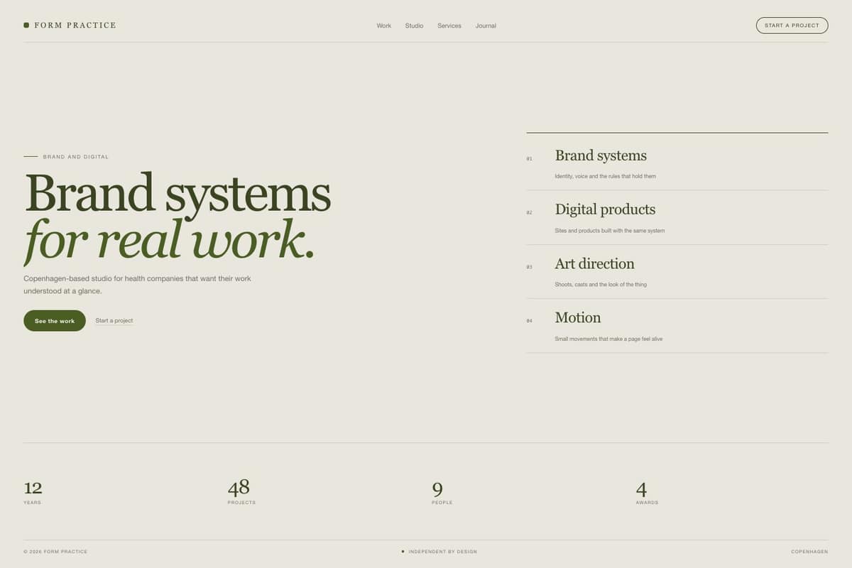 Form Practice — full page preview