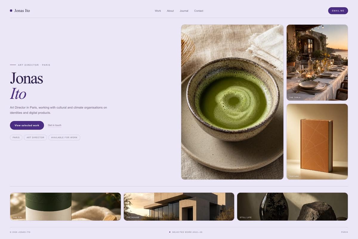 Jonas Ito — full page preview