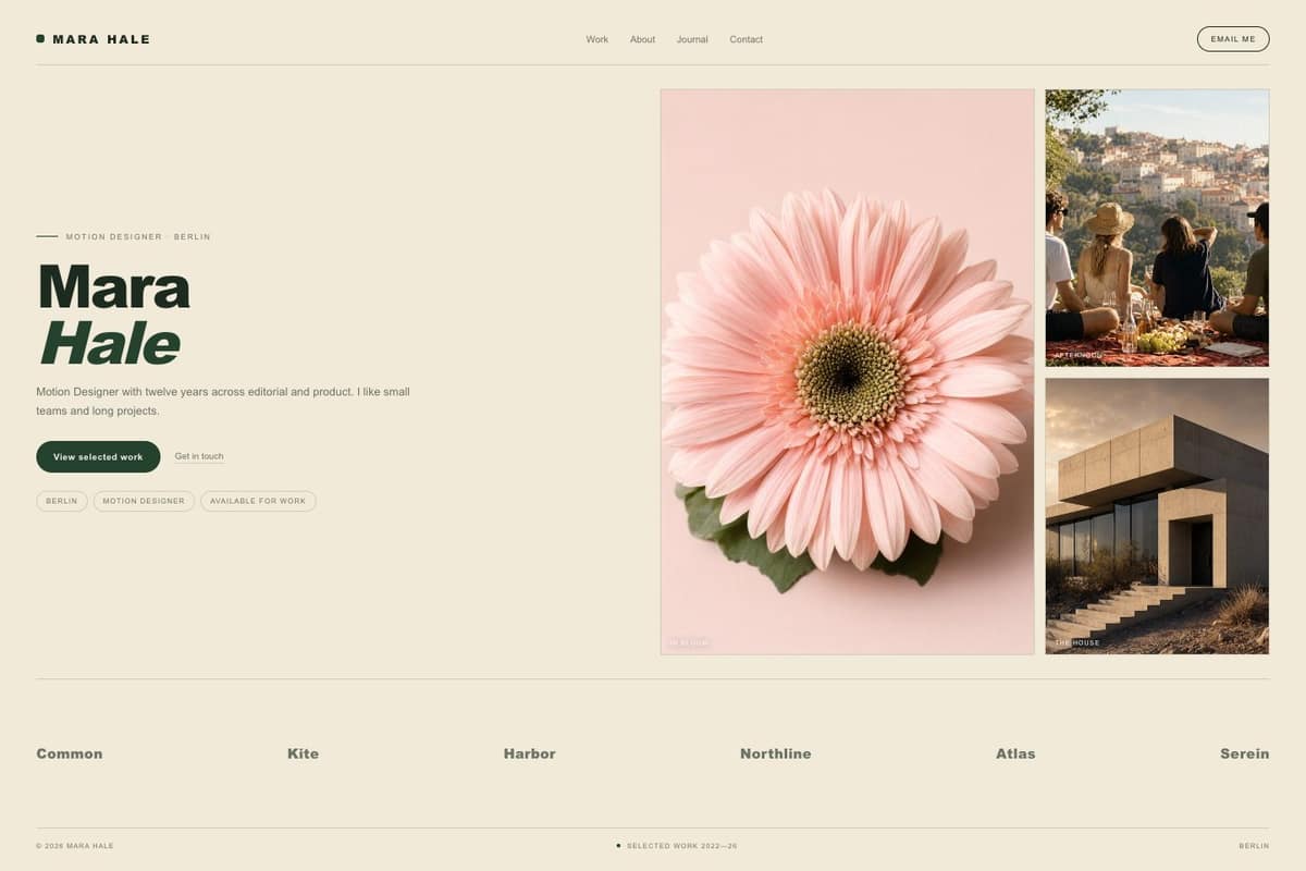 Mara Hale — full page preview