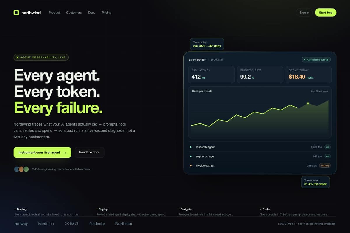 Northwind — full page preview