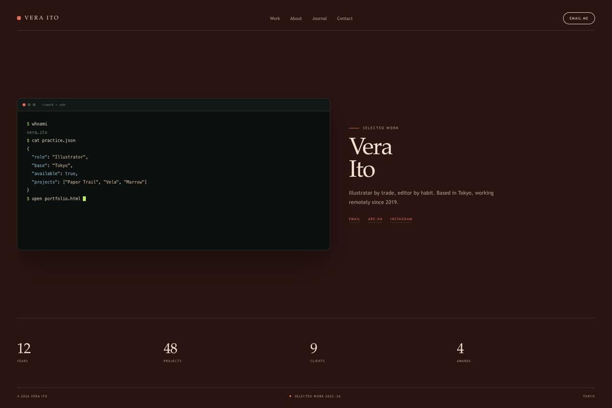 Vera Ito — full page preview