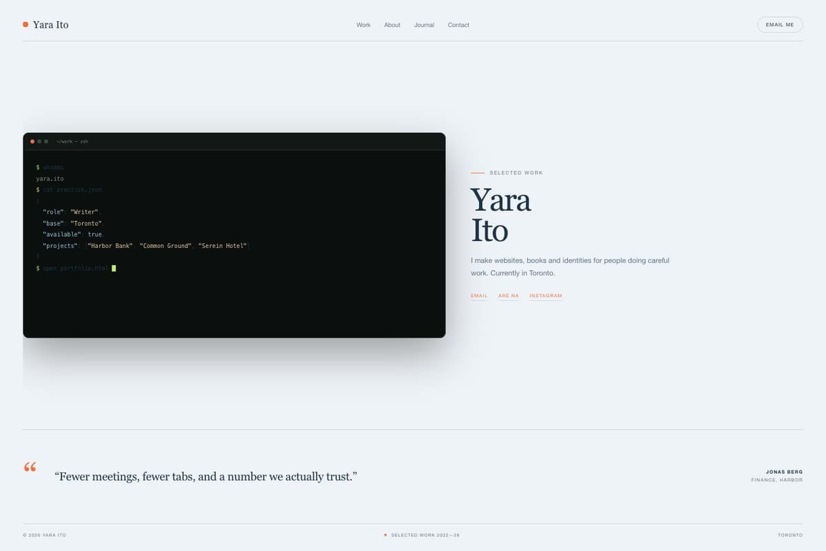 Yara Ito — full page preview